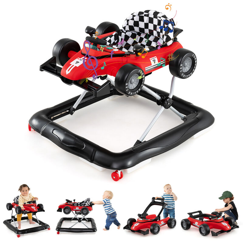 4-in-1 Baby Walker and Activity Center – Music, Adjustable Height & Interactive Play