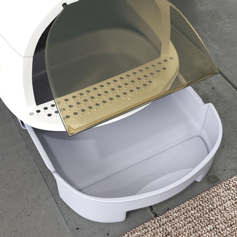 Wooden Cat Litter Box Cabinet for Neat and Stylish Pet Area image number 5