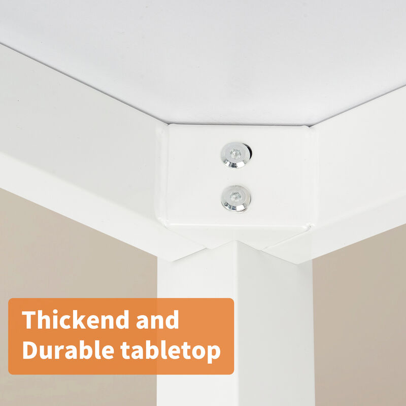 110cm MDF Computer Desk &ndash; Modern Workstation with Triamine Steel Feet for Home or Office image number 7