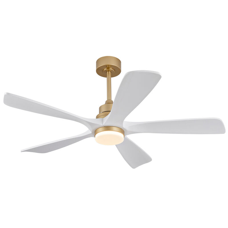 ELEMENT ACE 52-Inch Indoor Ceiling Fan With Dimmable LED Light and Remote Control for Quiet Air Circulation image number 5