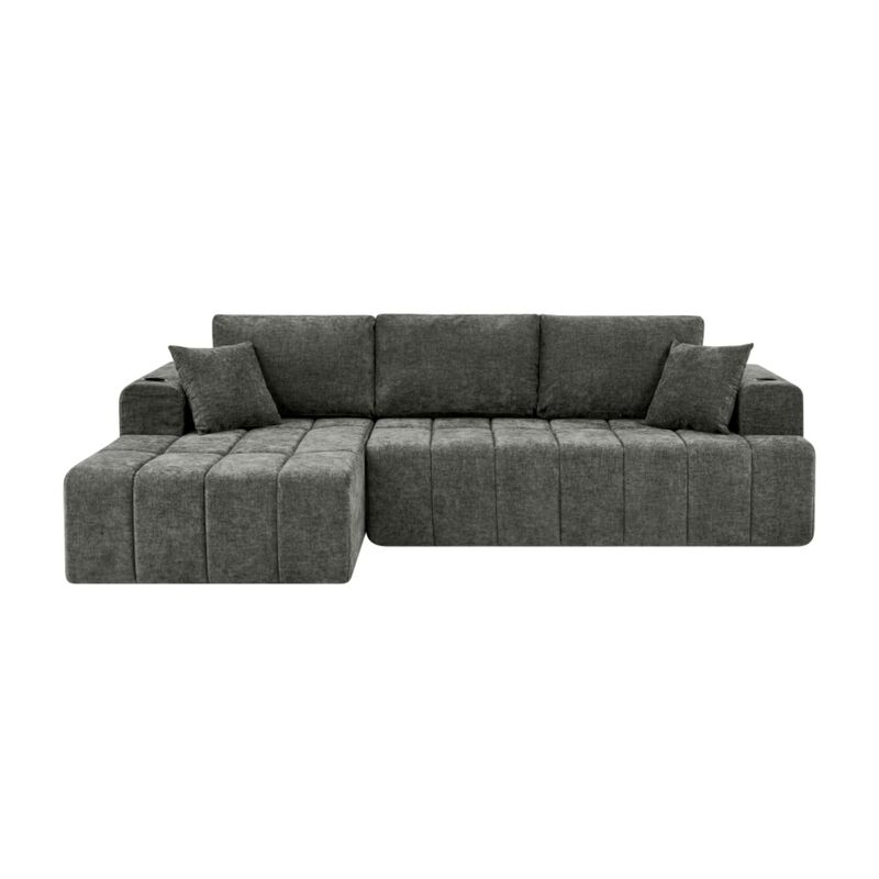 Jigipt L-Shaped Sectional Sofa image number 0