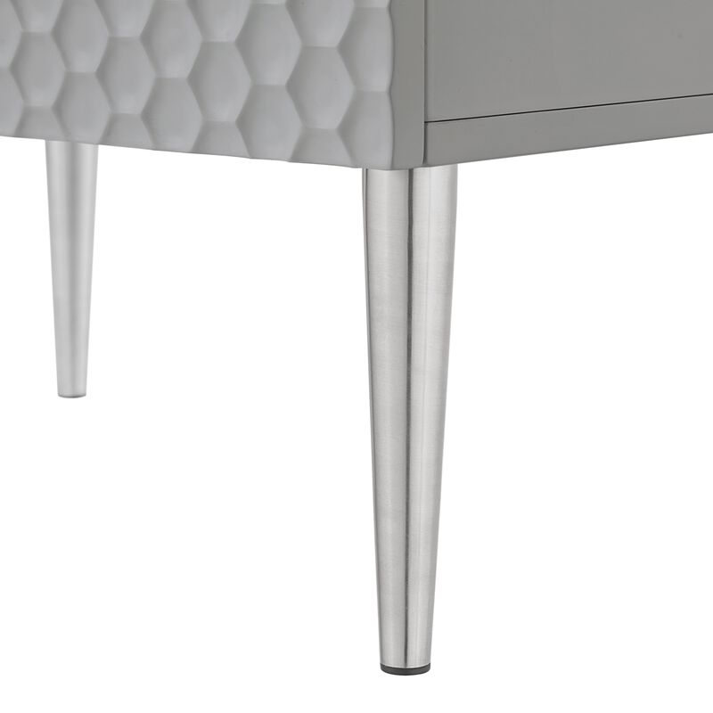 Inspired Home Karisma  Side Table, Nightstand