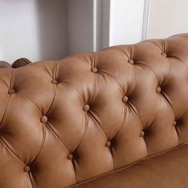 Zurpid Classic Chesterfield Sofa image number 7