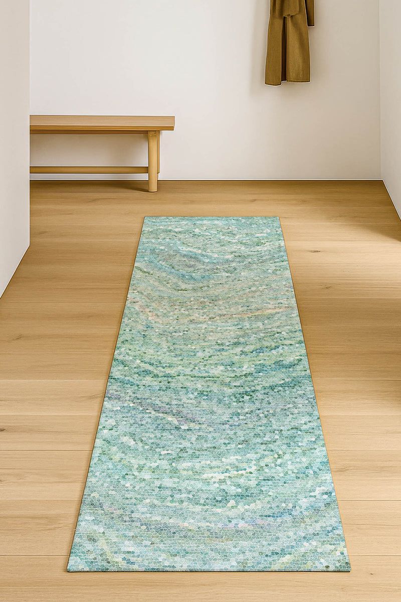 Lumara LM3 Teal 9' x 12' Rug image number 4