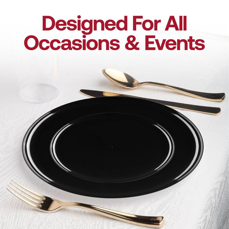 6.25" Flat Round Plastic Pastry Plates (240 Plates) image number 6