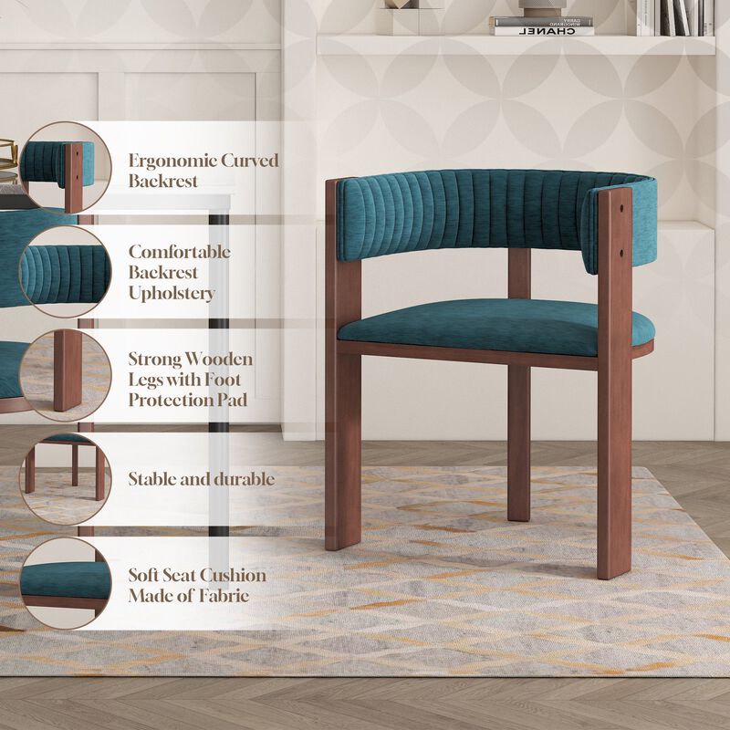 Wooden dining chairs set of 2 Dining room chair for kitchen, home, living room, dining room