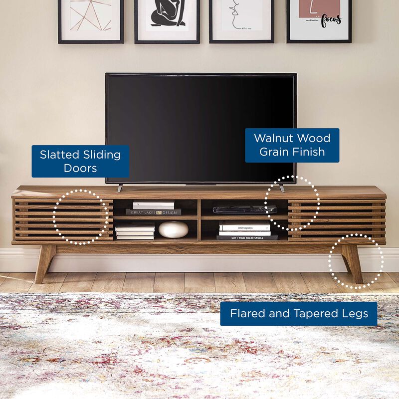 Render 70" Entertainment Center TV Stand image number 6