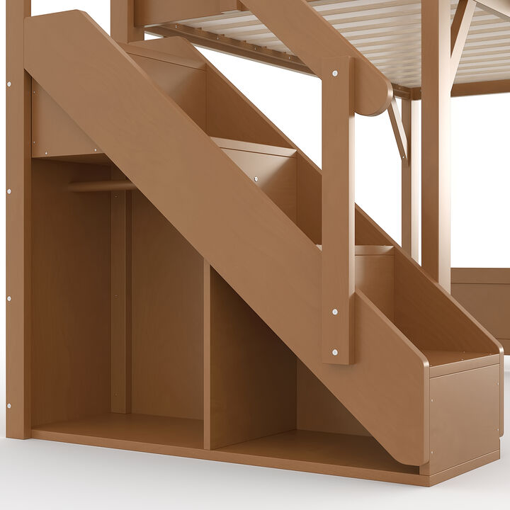Kudsek Twin Size Loft Bed
