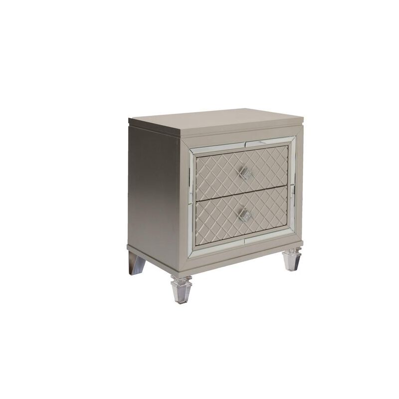 Best Quality Furniture Bedroom Furniture Set: 1 Bed, 1 Vanity Set, and 2 Nightstands