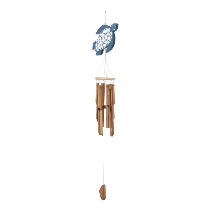 23x9 Turtle Chime Blue/Natural