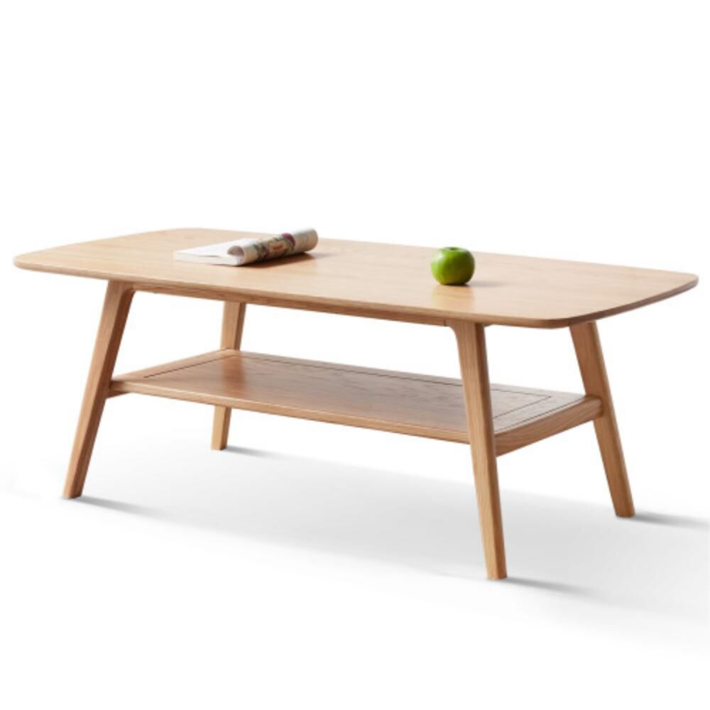 Center table Low Table 100% solid wood Top plate Desk Coffee table