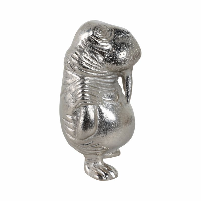 9x5" Metal Walrus, Silver image number 2