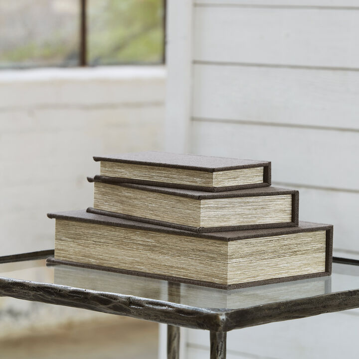 Ashley Jolina Box in Brown (Set of 3)