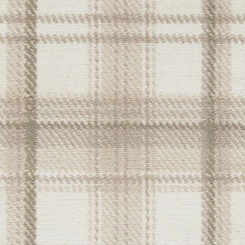 HomeRoots Plaid Power Loom Area Rug image number 2