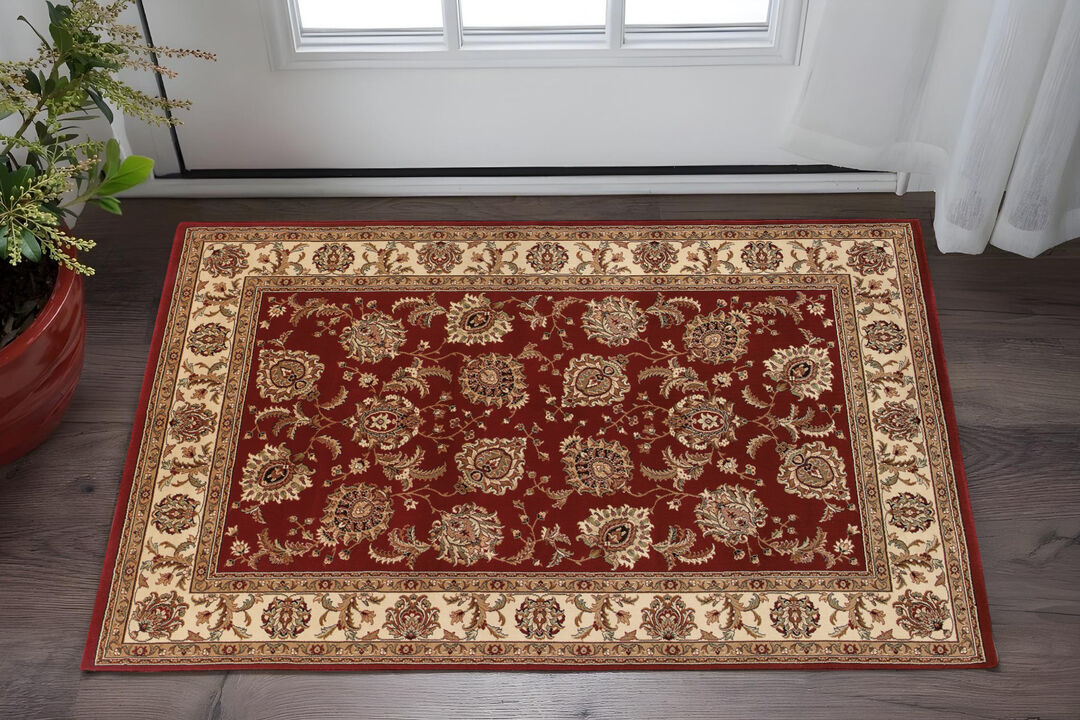 HomeRoots Oriental Area Rug