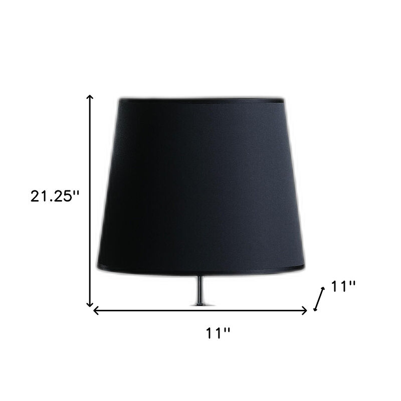 Hivvago 21” Black Sculptural Clown Phone Holder Desk Lamp