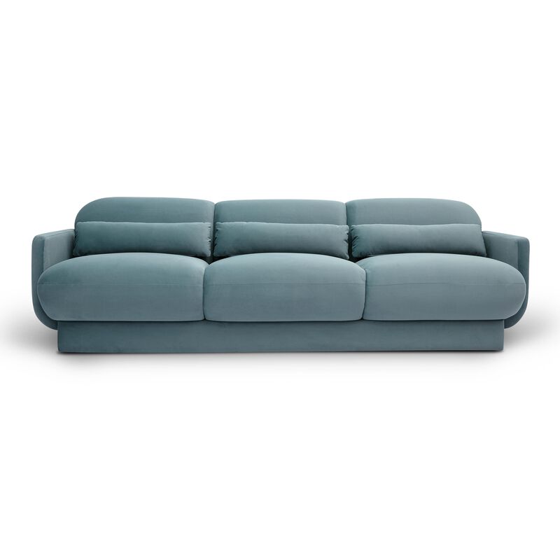 Azalea  Velvet Sofa. image number 0