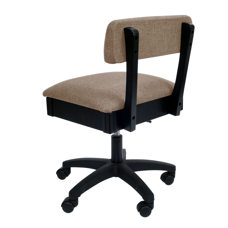 Hydraulic Sewing Chair with Adjustable Height and Cushion Seat &ndash; Princess Hazel Print image number 1