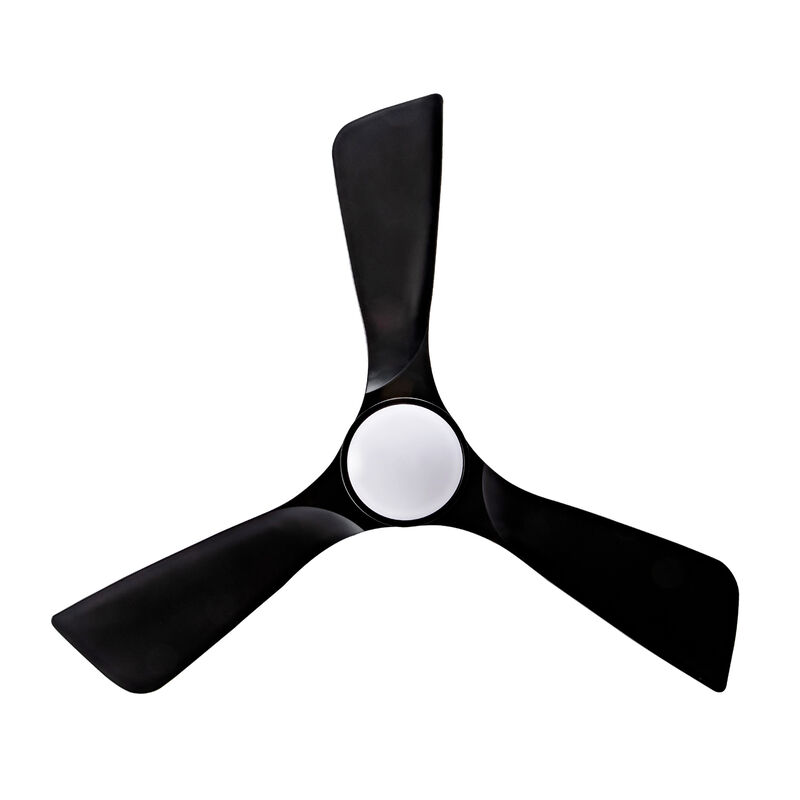 ELEMENT ACE 42 Inch Flush Mount Ceiling Fan with Integrated LED Lights Remote Control Quiet DC Motor Reversible Blades for Bedroom Farmhouse Patio Indoor Outdoor Use image number 0
