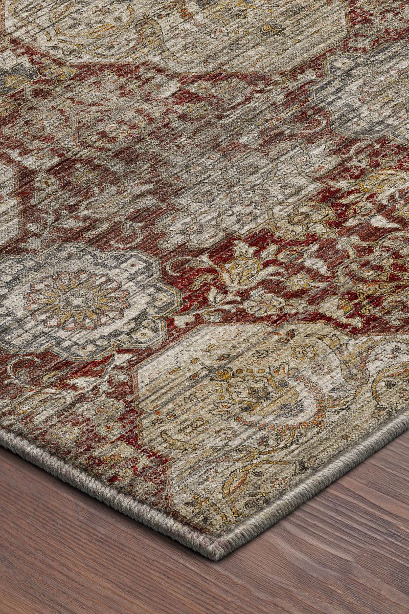 Aristo AR8 Burgundy 9' x 12' Rug image number 6