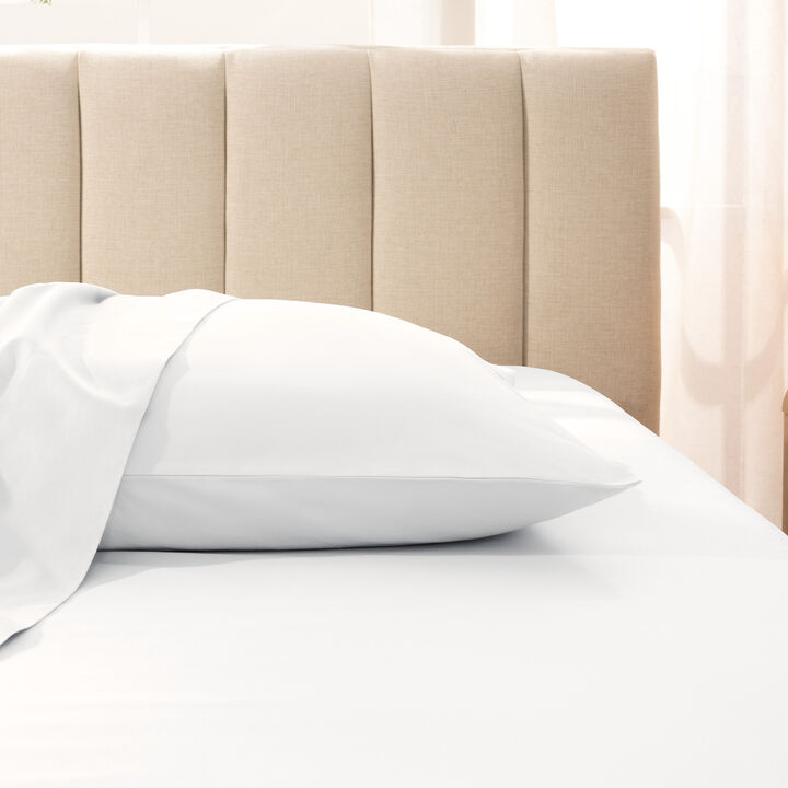 400 Thread Count Organic Cotton Sateen Pillowcase Set