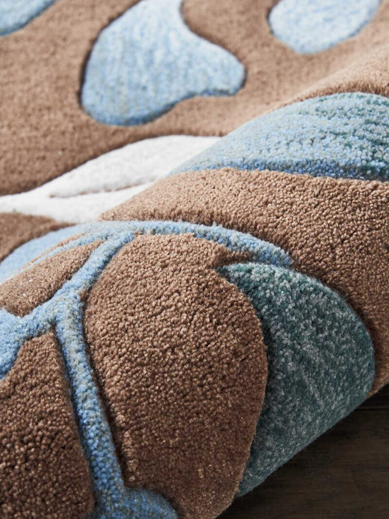 Contour CON02 Mocha 2'6" x 4' Rug