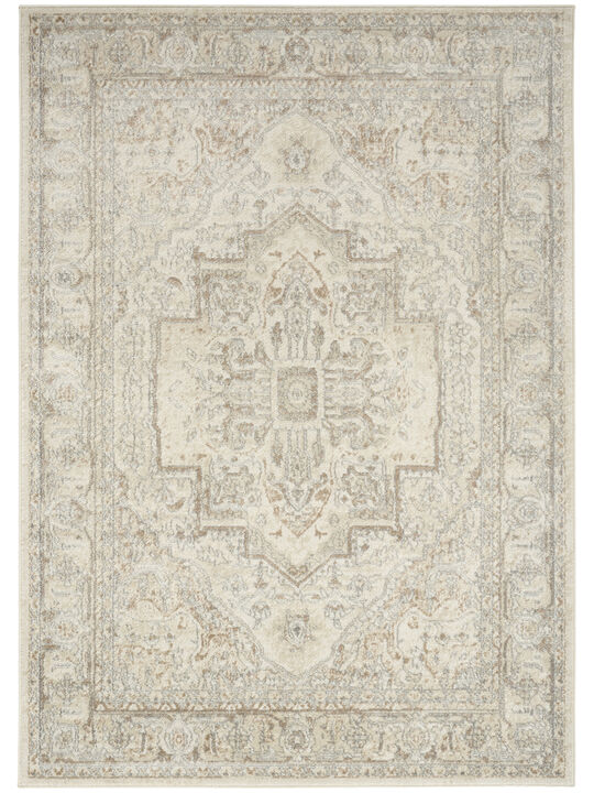 Quarry QUA18 Beige 6' x 9' Rug