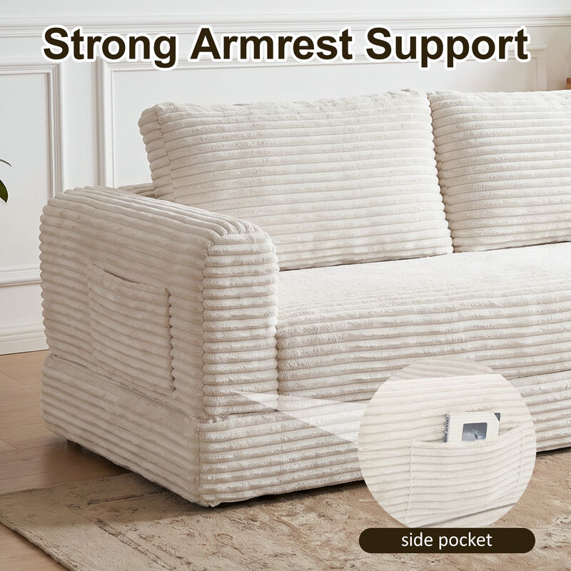 Reptax Convertible Sleeper Sofa Bed image number 2