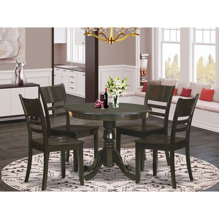5 Pc Kitchen Table set-Kitchen Dining nook and 4 Dining Chairs