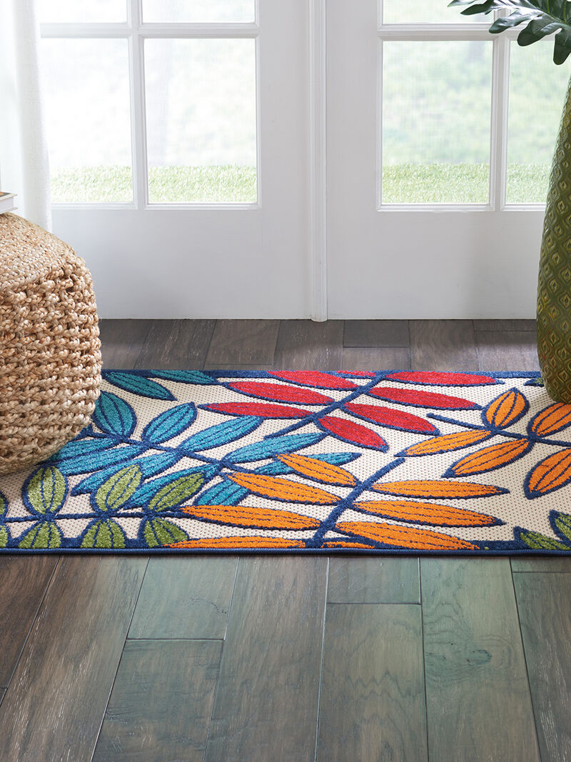 Aloha ALH18 Multicolor 3' x 5' Rug