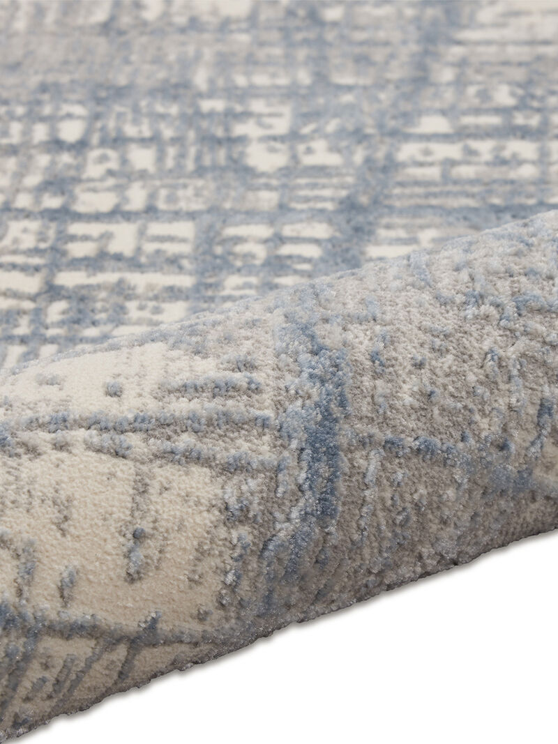 CK950 Rush CK950 Ivory/Blue 3'2" x 5' Rug