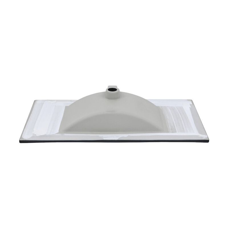 30" Vanity Top Bathroom Sink in Matte Black image number 0
