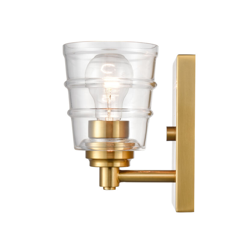 Pulsate 4.5'' Wide 1-Light Gold Sconce