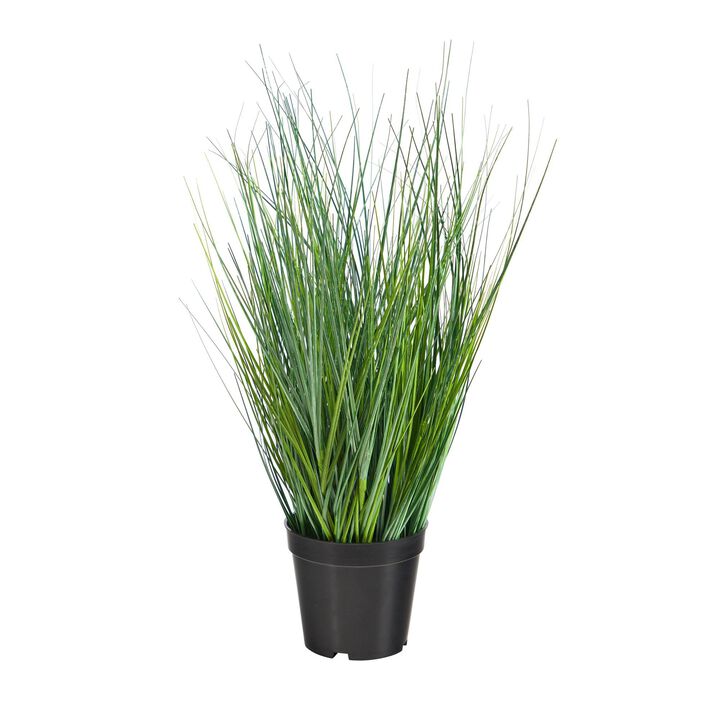 Nearly Natural 21-in Onion Grass Artificial Plant