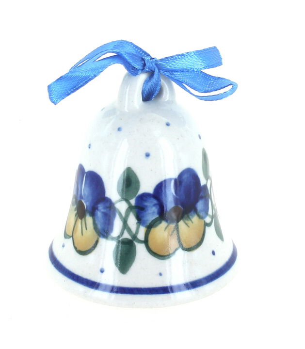 Blue Rose Polish Pottery Primrose Bell