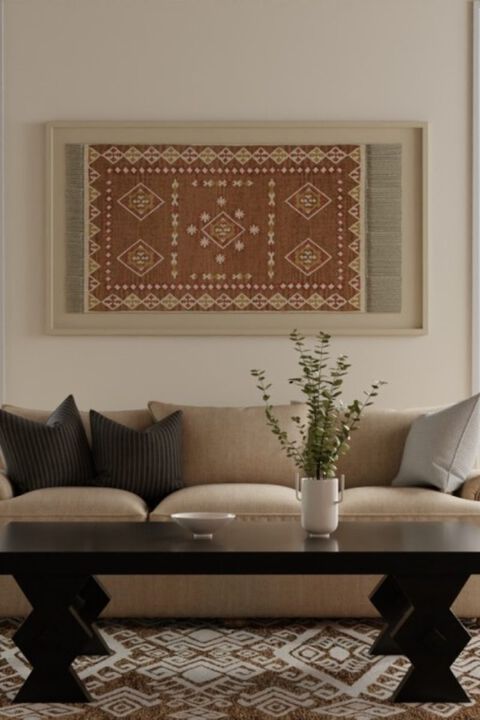 Wallace 8A43F Brown 9' x 12' Rug