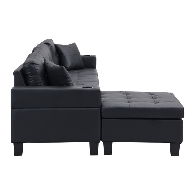 Stisle L Shape Sectional Sofa image number 4