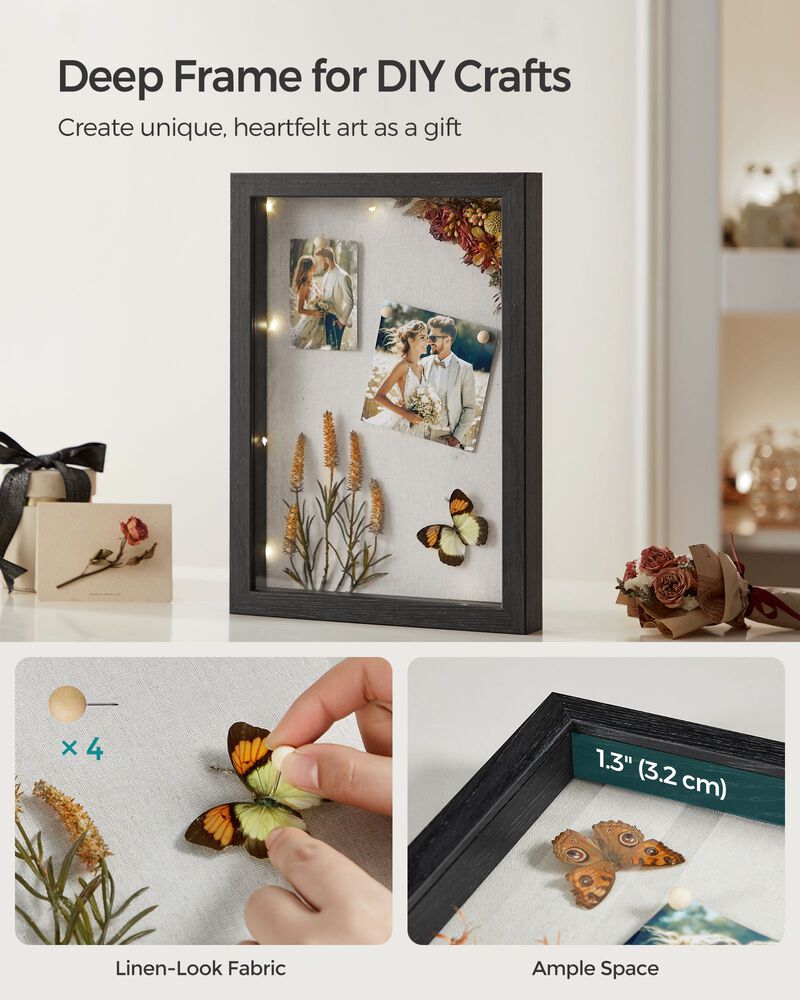 A4 Shadow Box Frame: Display and Protect Your Memorabilia with Style