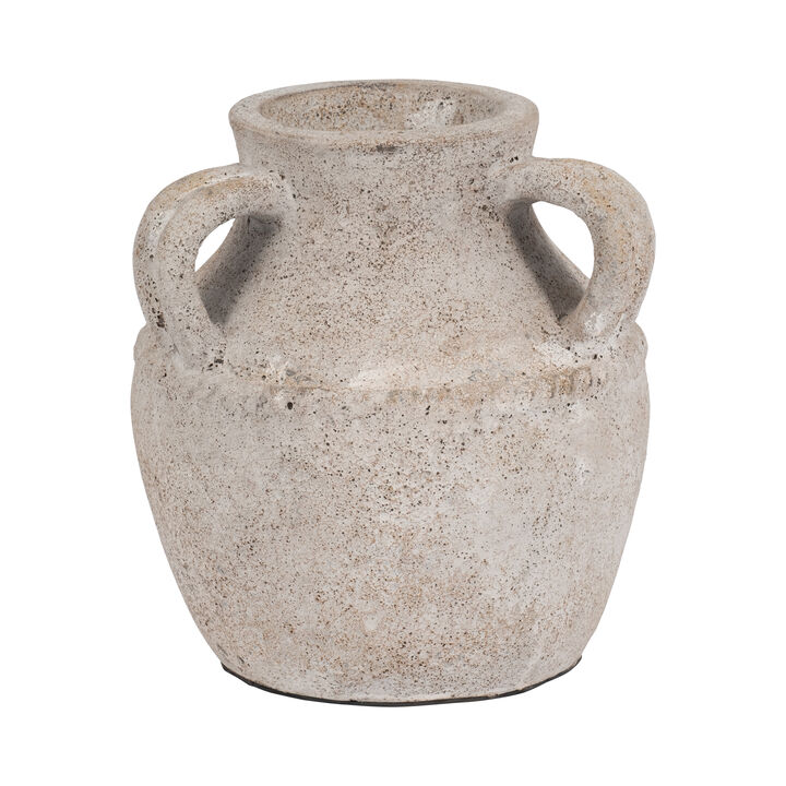 Terracotta Triple Handle Jug