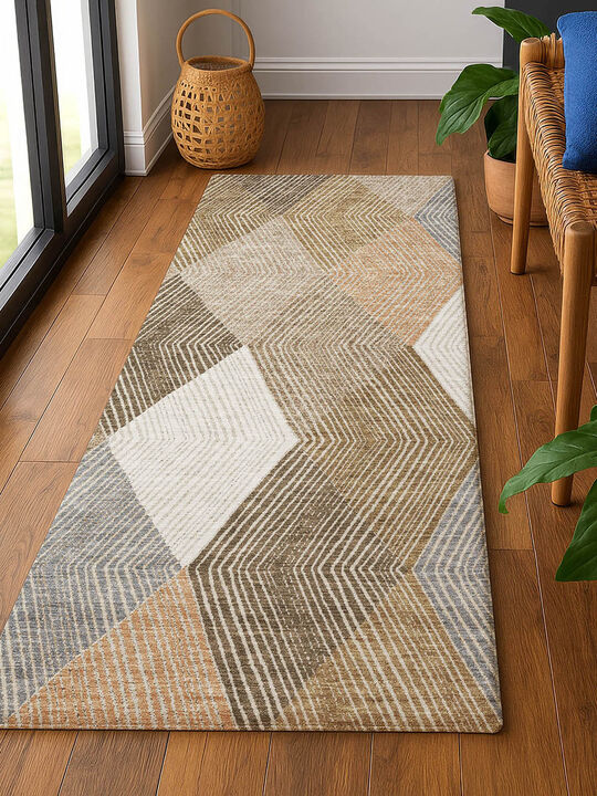 The Reserve TR11 Copper 2'3" x 7'6" Rug