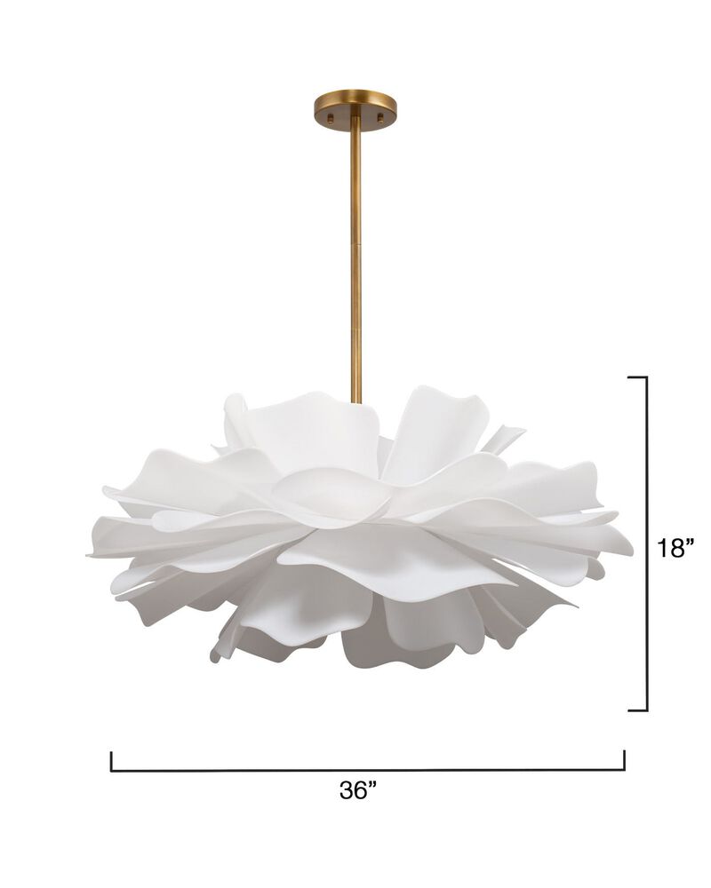Zinnia 4-Light Chandelier image number 4