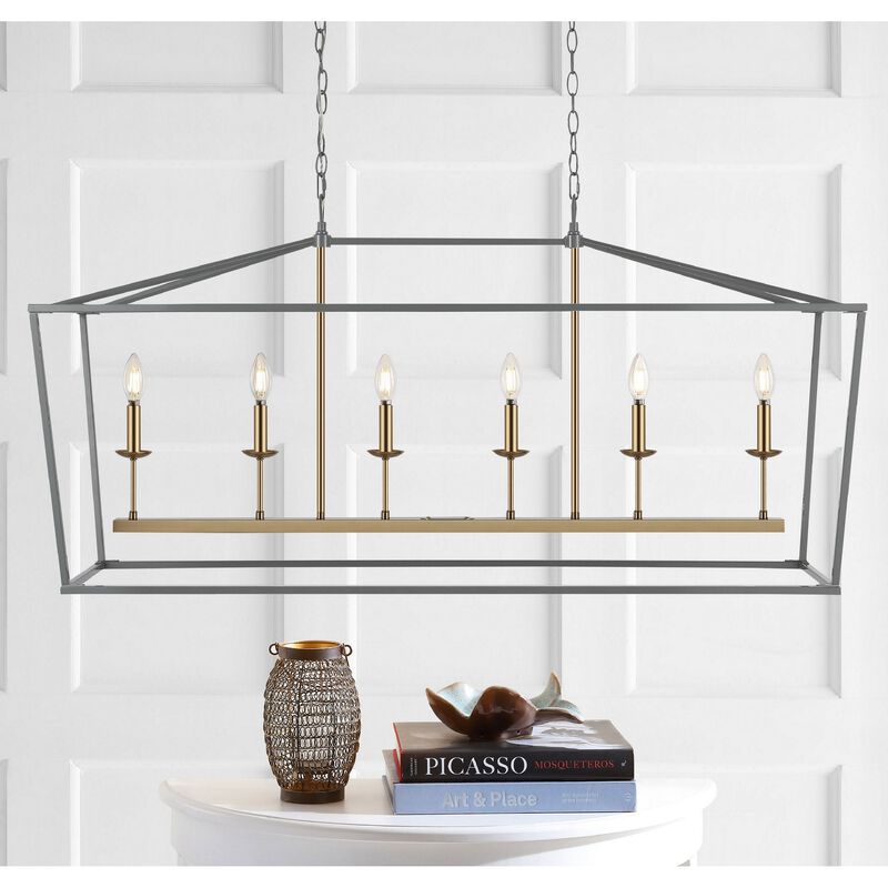 PagodaBulb Lantern Metal LED Pendant