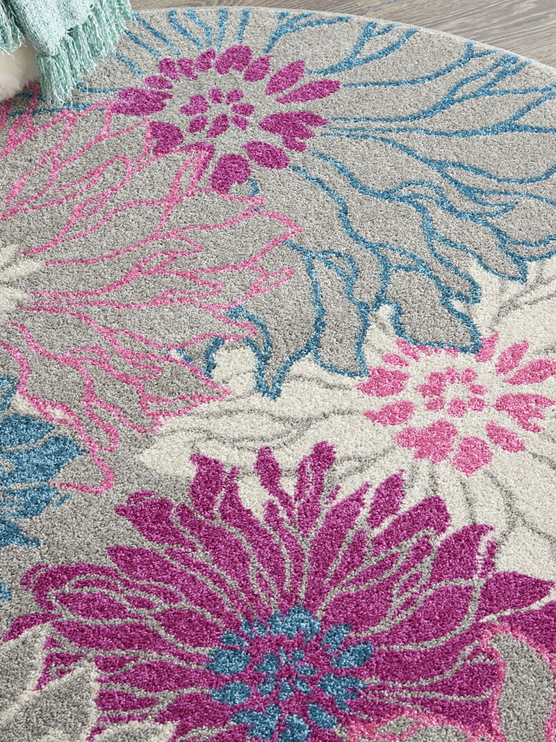 Passion PSN17 Gray 5'3" x 7'3" Rug image number 8