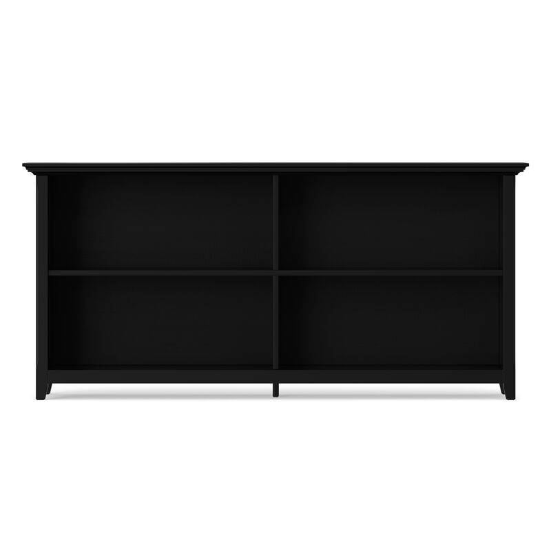 Simpli Home Amherst Low 4 Shelf Bookcase image number 2