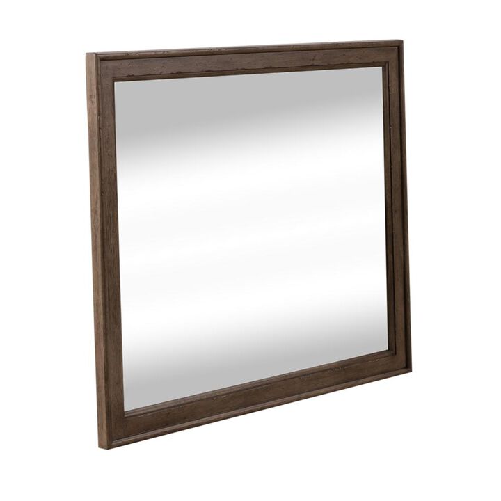 Liberty Furniture Landscape Mirror Traditional Multi in Dusty Taupe