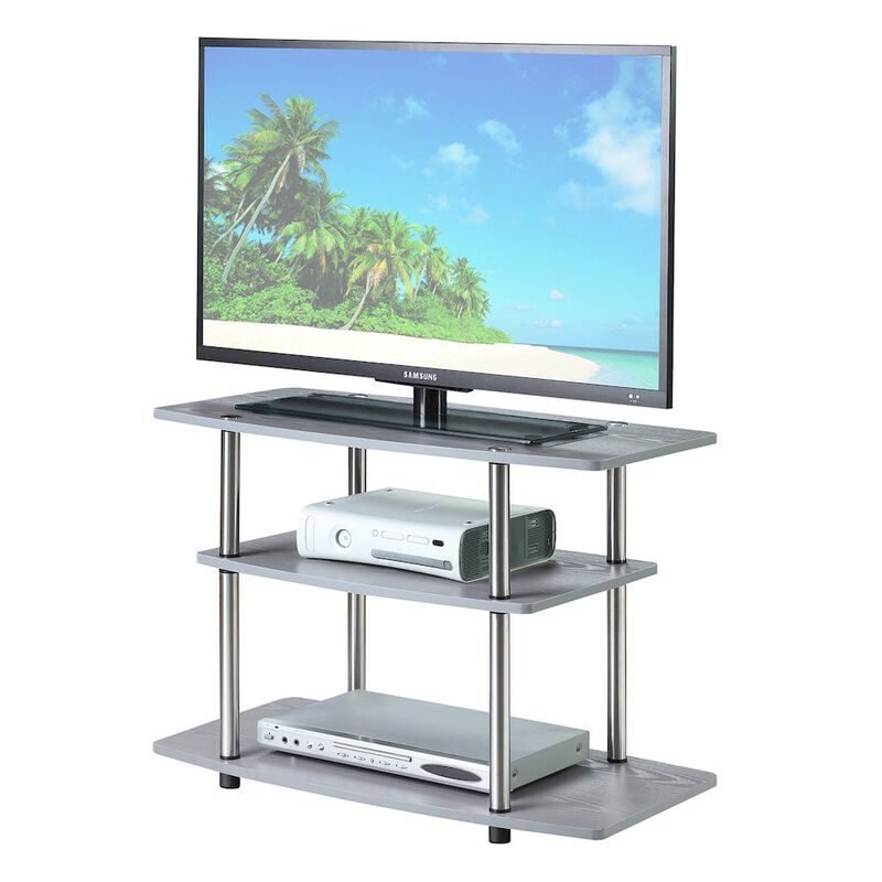 Convience Concept, Inc. Designs2Go No Tools 3 Tier TV Stand for TVs up to 37 Inches
