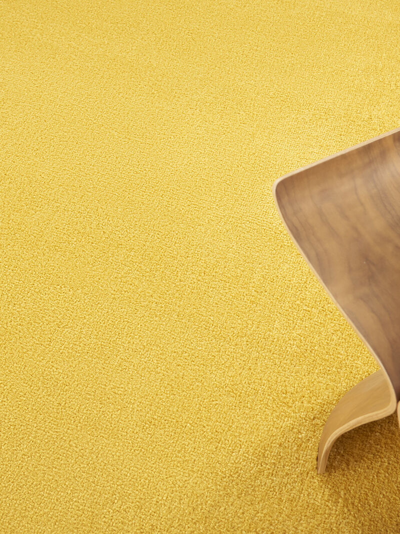 Nourison Essentials NRE01 Yellow 6' x Round Rug