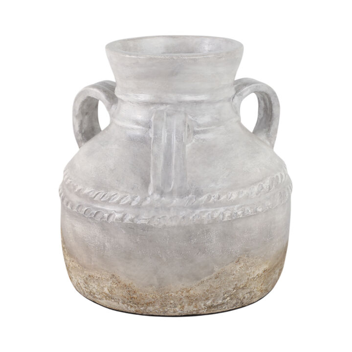 Terracotta Triple Handle Jug