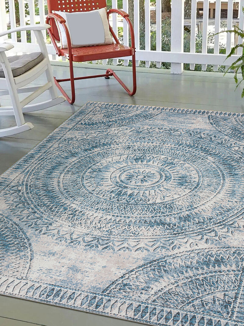 Sedona SN7 Indigo 3' x 5' Rug