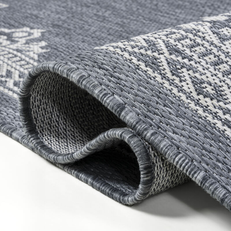 Arden Vintage Casual Medallion Indoor/Outdoor Area Rug